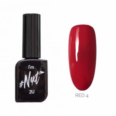 Gel lak NEXT 4 RED
